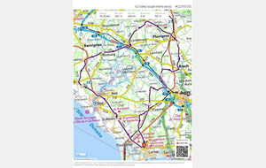 Parcours du 16 novembre: Le Hahon, Ploemel, Coet Quintin, Kerstran, D 165, Kerbigued, Brech, St Témeur, Pluvigner, Malachappe, Landévant, Nostang, Merlevenez, Kerfourcher, Plouhinec, Pont Lorois, Erdeven, Plouharnel