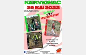 RANDO CYCLO -VTT - MARCHE KERVIGNAC