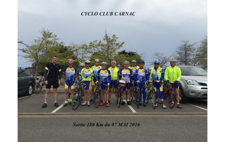 Compte rendu sortie longue de 180KM du 07/05/2016